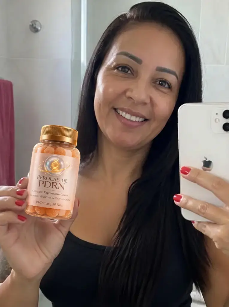 Renata Alves, 44 anos depois do tratamento com Pérolas de PDRN