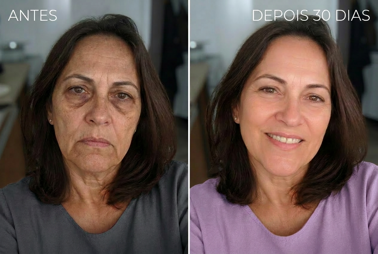 Antes e depois. Nora Onorato, 47
