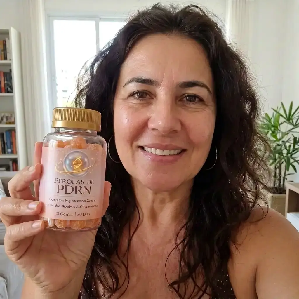 Foto de Maria Aparecida, cliente das Pérolas de PDRN