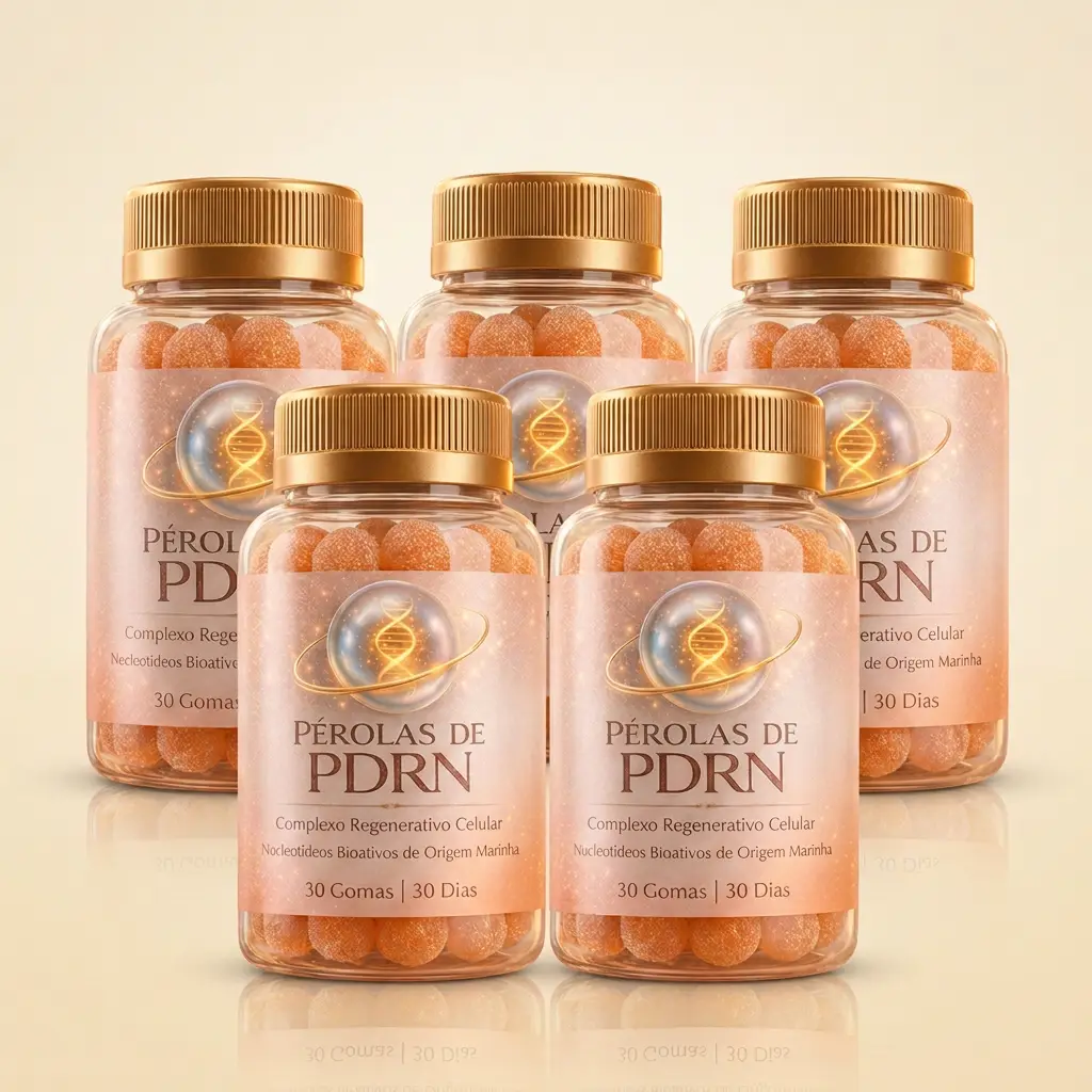 Kit com 12 frascos de Pérolas de PDRN